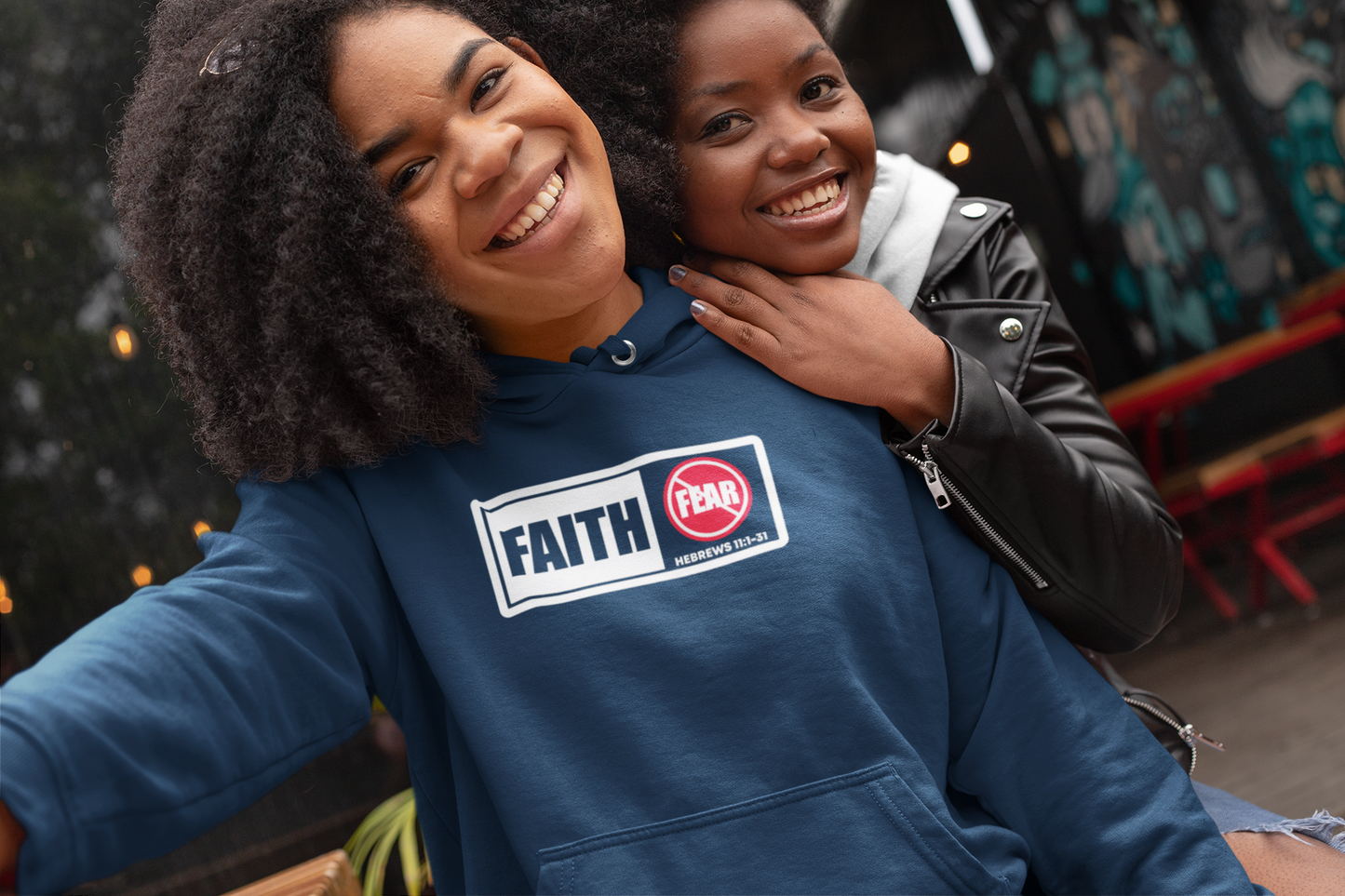 Faith Over Fear Unisex Hoodie