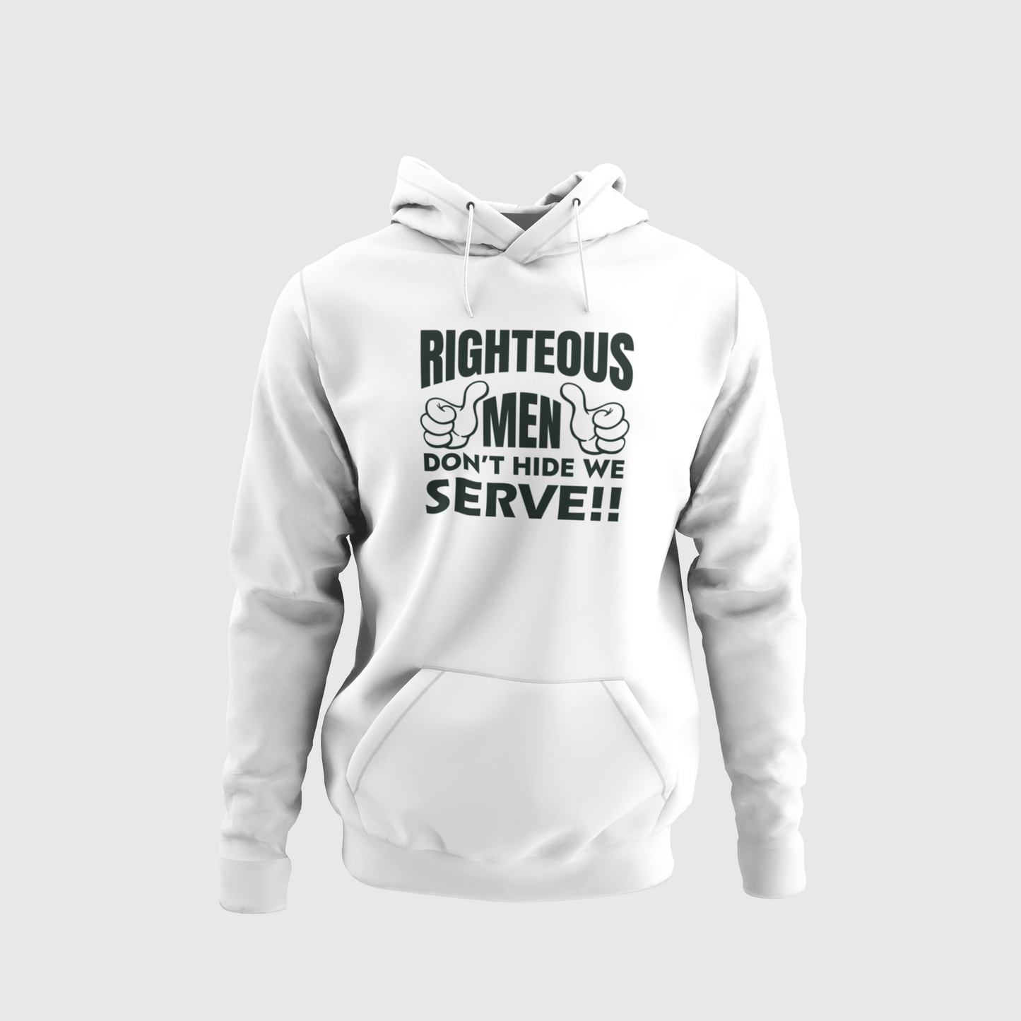 Righteous Men Serve Unisex Hoodie