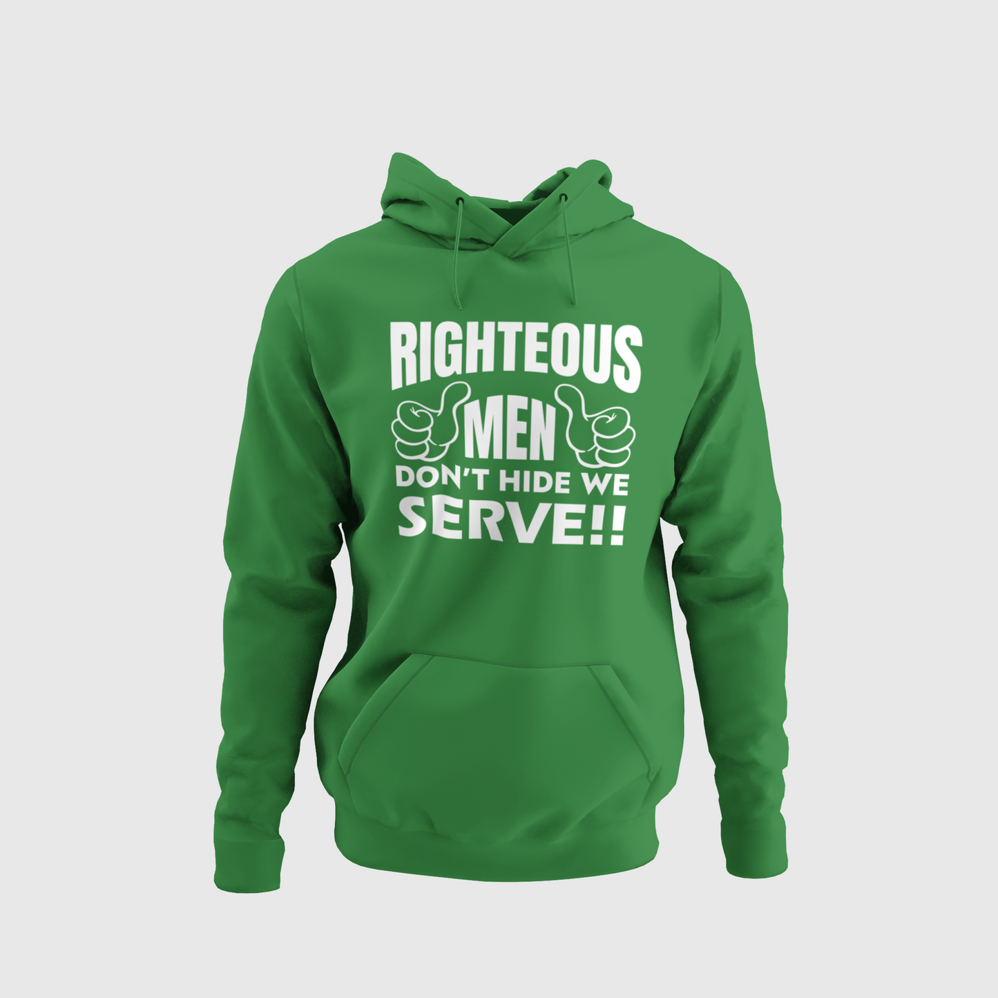 Righteous Men Serve Unisex Hoodie