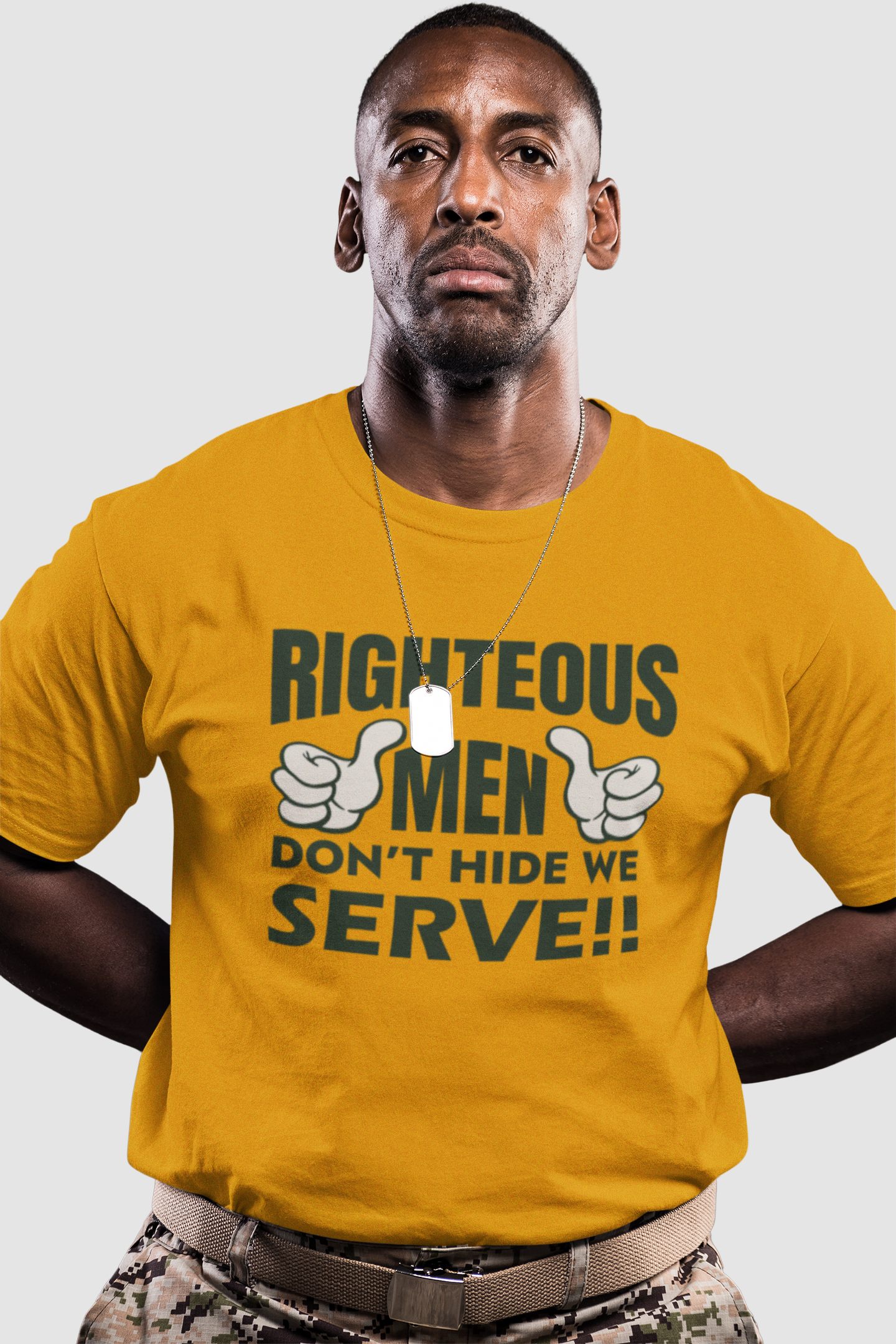 Righteous Men Serve Unisex T-Shirt